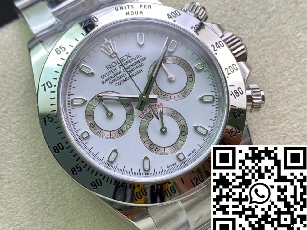 116520LN White Rolex Dial Factory Cosmograph Clean Daytona 0514